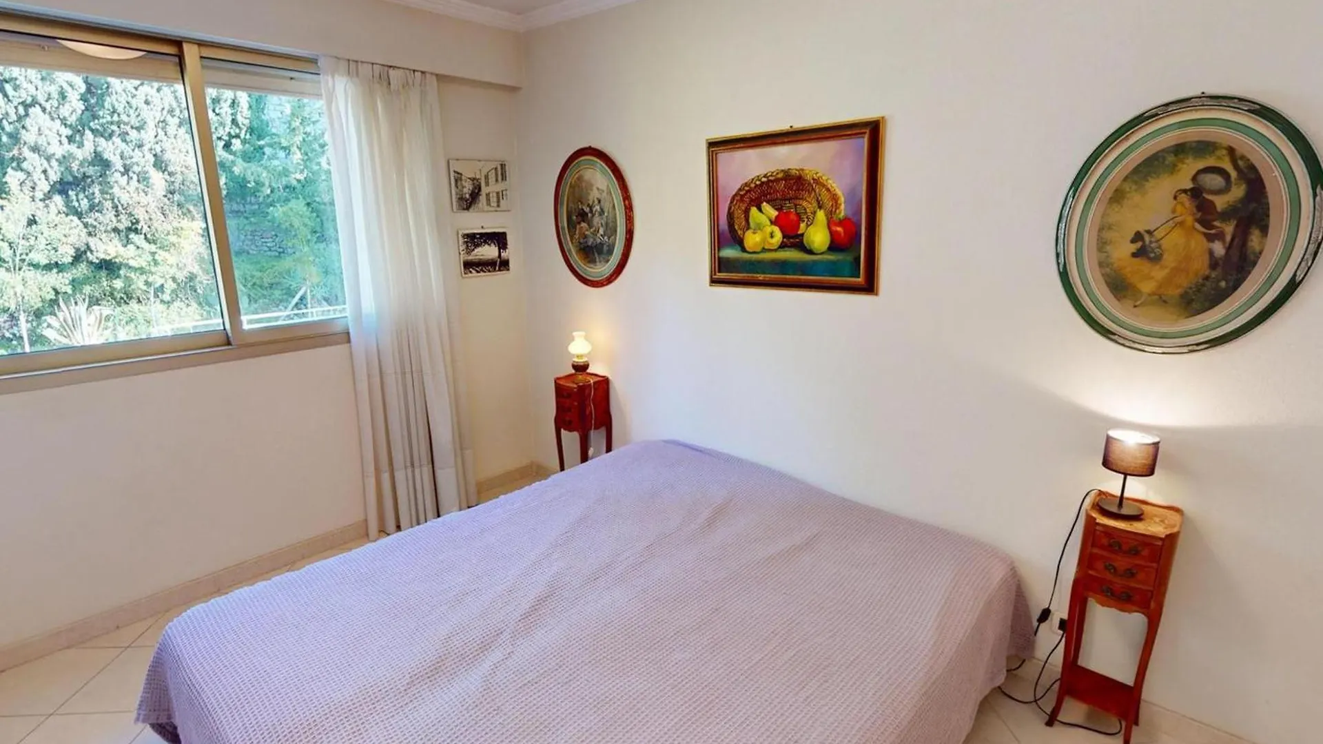 Διαμέρισμα 3P Calme Climatise Avec Terrasse, Vue Mer Et Parking - Fr-1-196-373 Μεντόν